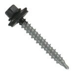 Fastgrip #10 Hi-Lo MINI-DRILLER EPDM Washered Metal Roofing/Siding Fasteners - Bag of 250