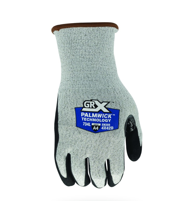 GRX M Black Microfoam Breathable Nitrile Work Gloves M GRXPRO400M - The  Home Depot