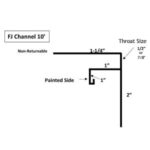 Hardy Rib Freize & J Trim 10'