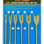 Cal-Hawk 6-pc. Spade Wood Drill Bit Set