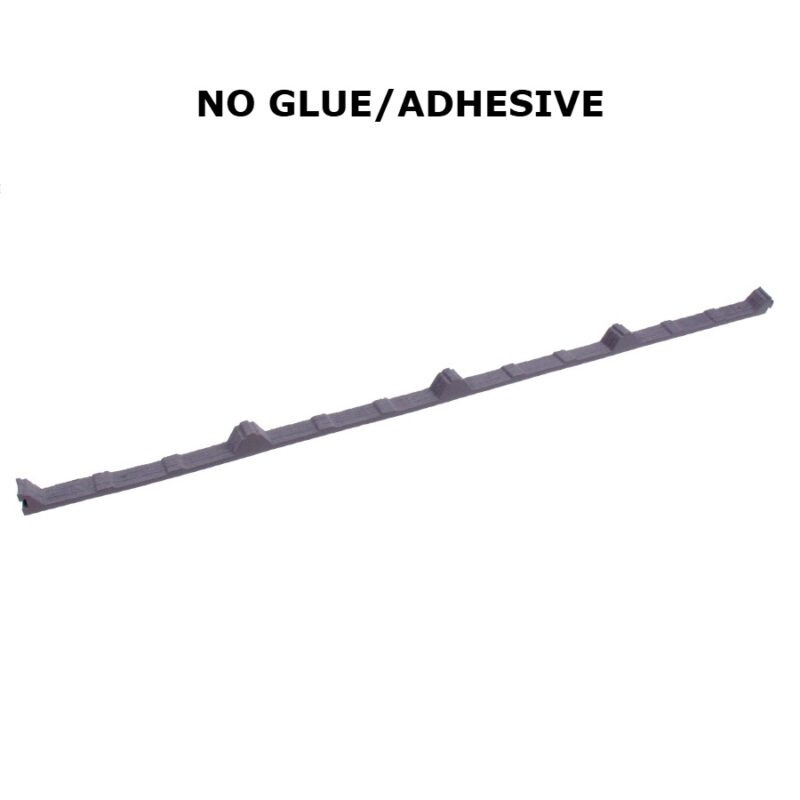 HR 3ft Inside Closure Foams NO GLUE/ADHESIVE for Ag Panels – 3/4" Tall x 9" On Center Ribs