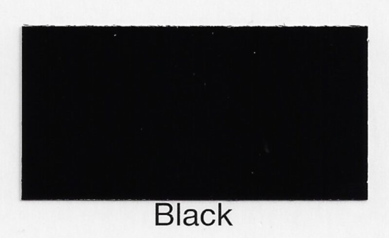 Hardy Rib 3ft Coverage Exposed Fastener Panels - Black