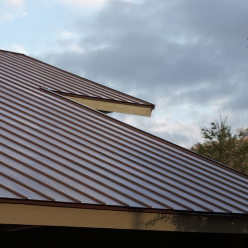 Textured,Metal,Roof.