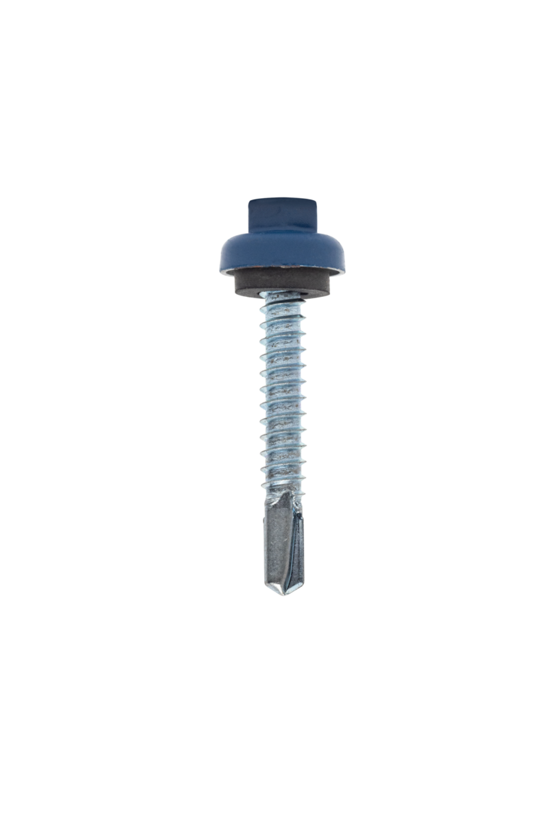 #12 ProZ Aluminum Cap Metal to Metal EPDM Washered Fasteners – Bag of 250